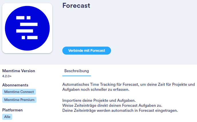 Forecast 1 DE