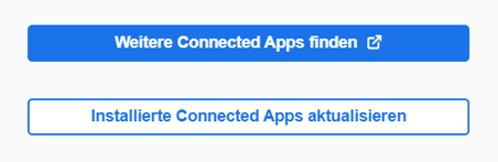 Refresh Installed Connected Apps DE