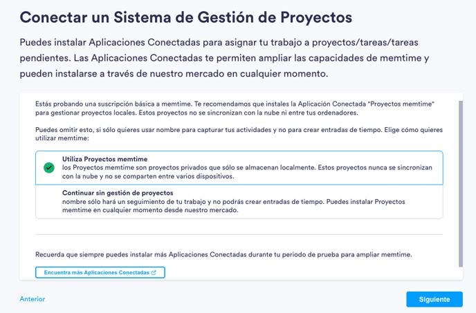 conectar un sistema de gestión de proyectos